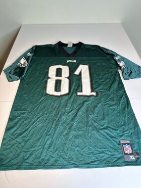 NFL Philadelphia Eagles #81 Green Football Jersey